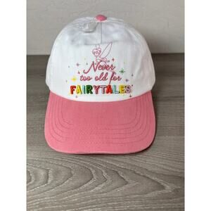 Disney Parks Tinkerbell "Never Too Old For Fairytales" Women's Hat- 2021- NWT